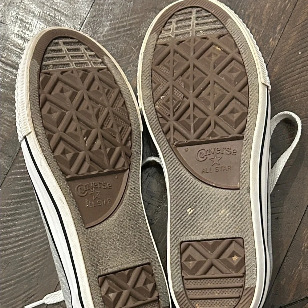 Converse ALL⭐️STAR Gray Canvas Sneakers Junior US size 5